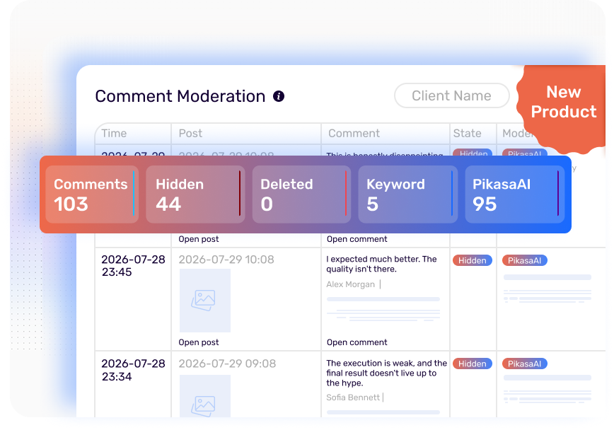 Comments Moderation